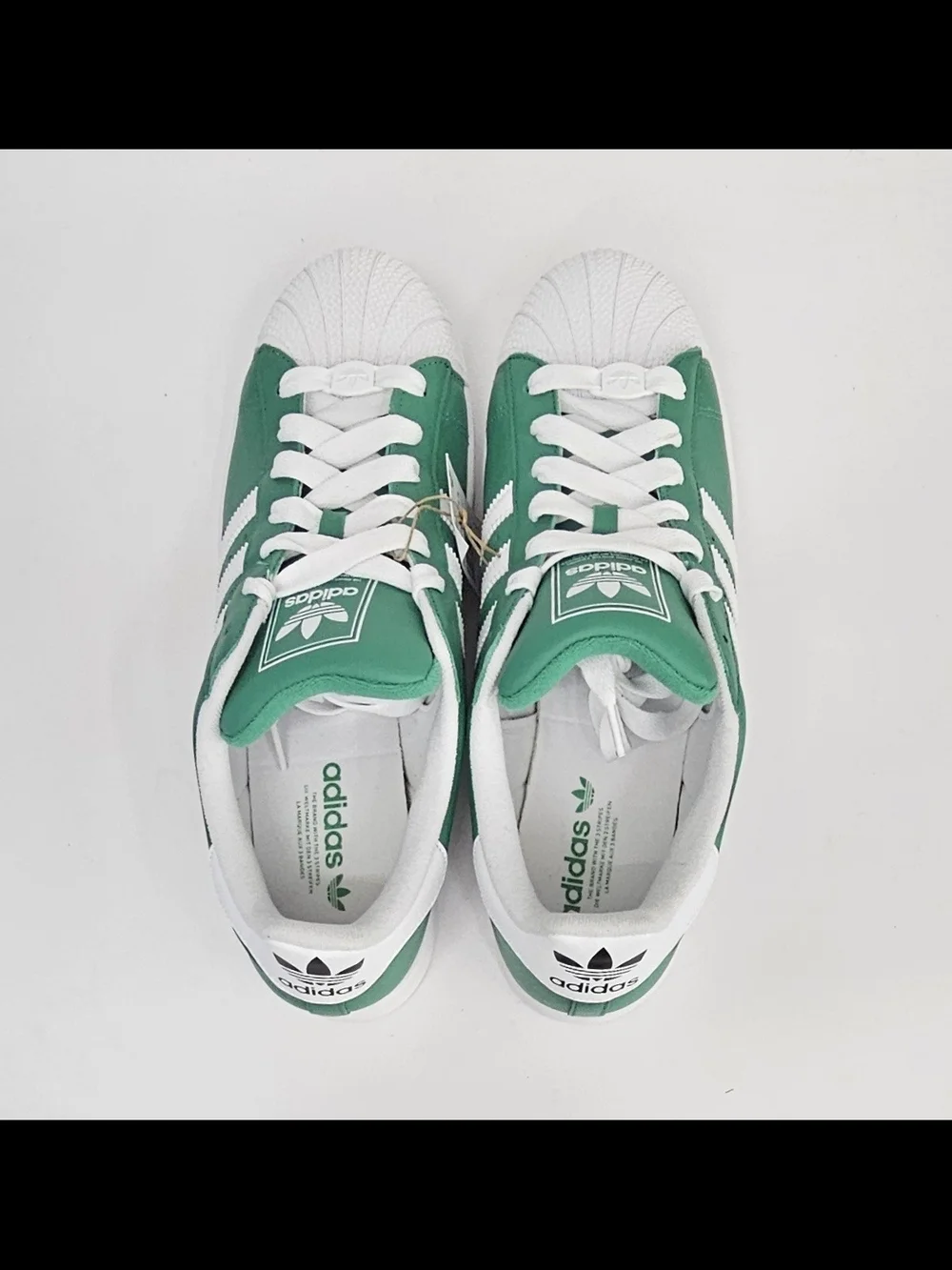 Adidas Originals Superstar II Court Green White Black Men's Size 13 NIB JI3076